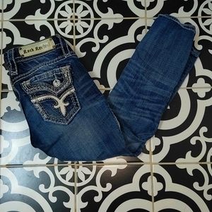 Size 24 Rock Revival Capris